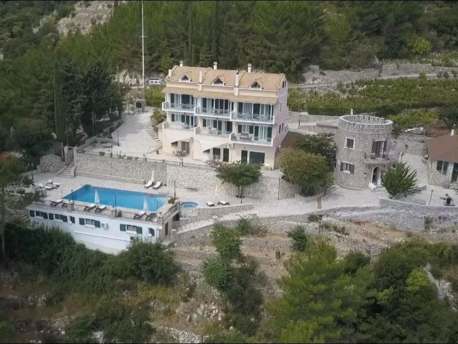 Sommer Dafnopanagia Luxusstudio Ourania - Outside