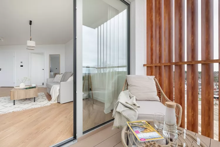 Apartament PINEA Grunwaldzka 82A-610 - Terrasse/Balkon