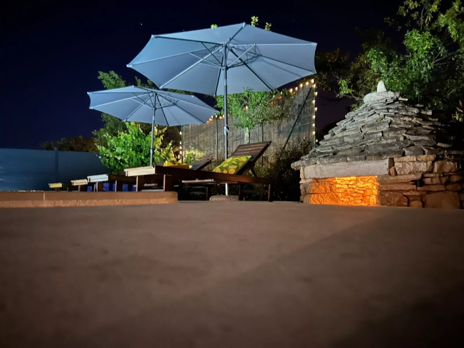 Diva mit privatem Pool - Draußen