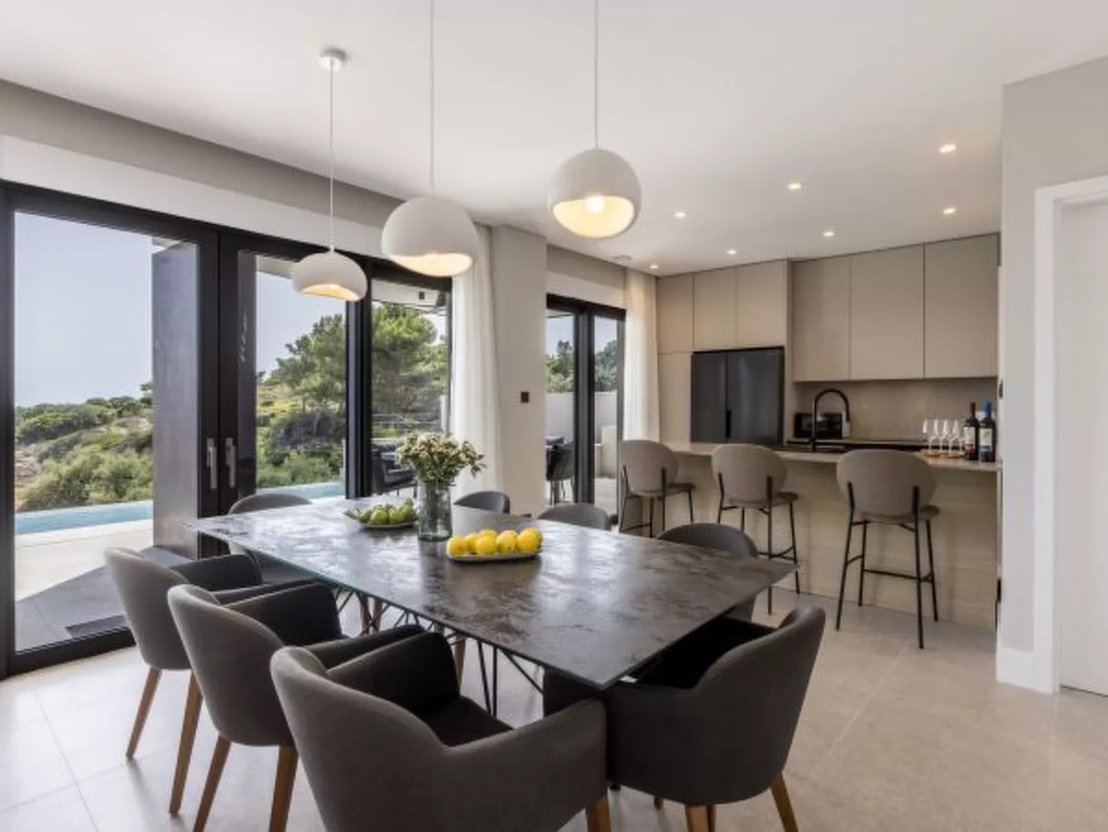 Beachfront villa Mare with seaview and pool - Dehors