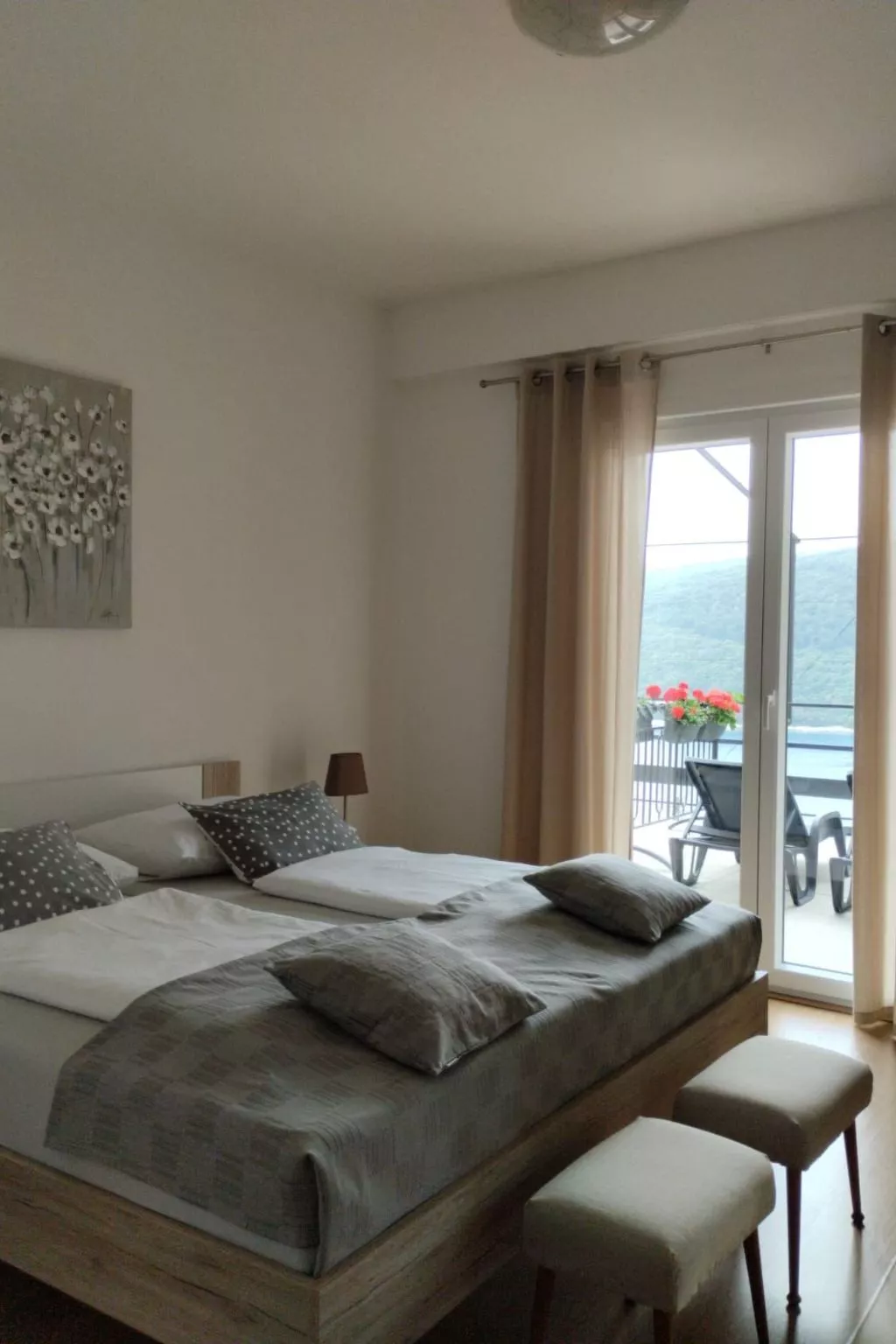 Appartement Bruna mit Terrasse und Meerblick - Drinnen