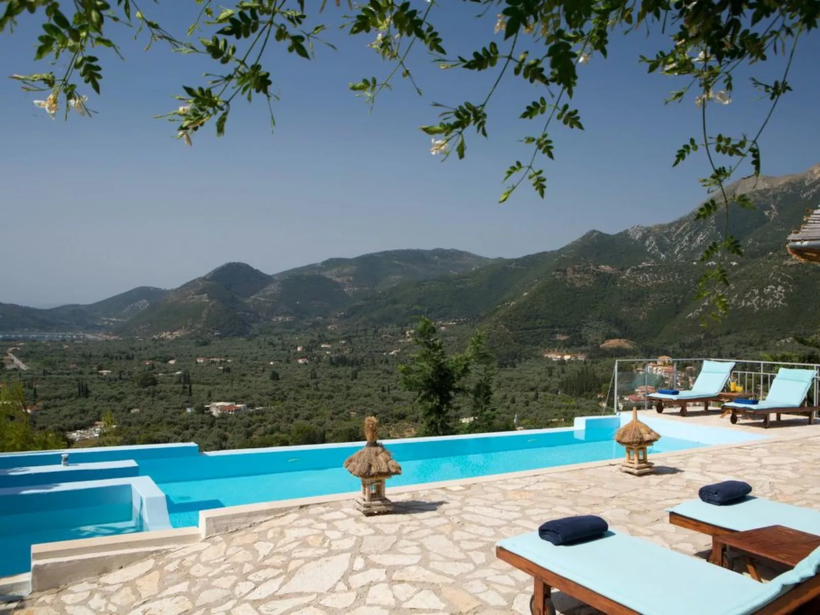 Finca "Lily" mit Infinity-Pool - Draußen