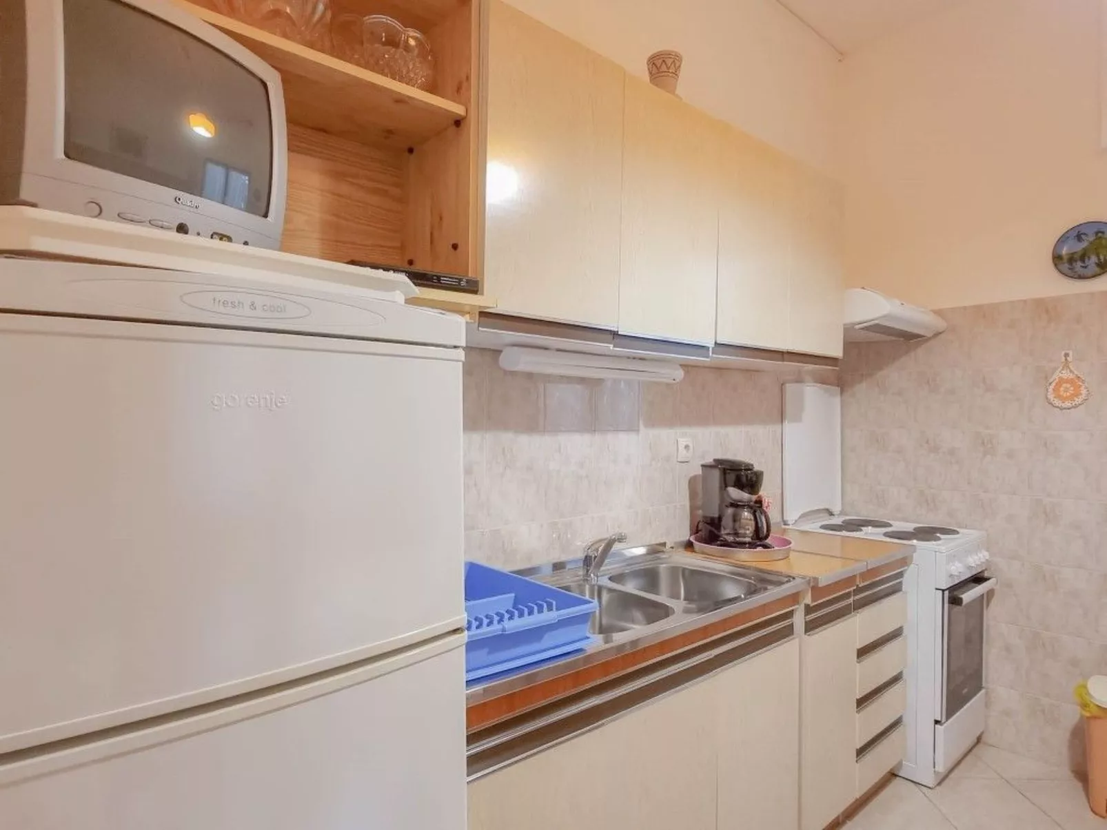 Für 5 Personen ca. 70 m&sup2; in Novigrad, Adriaküste Kroatien (Westküste von I - Dedans