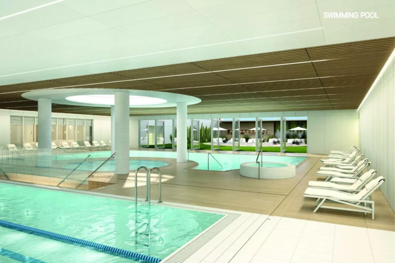 Apartament PINEA Grunwaldzka 82A-610 - Schwimmbad