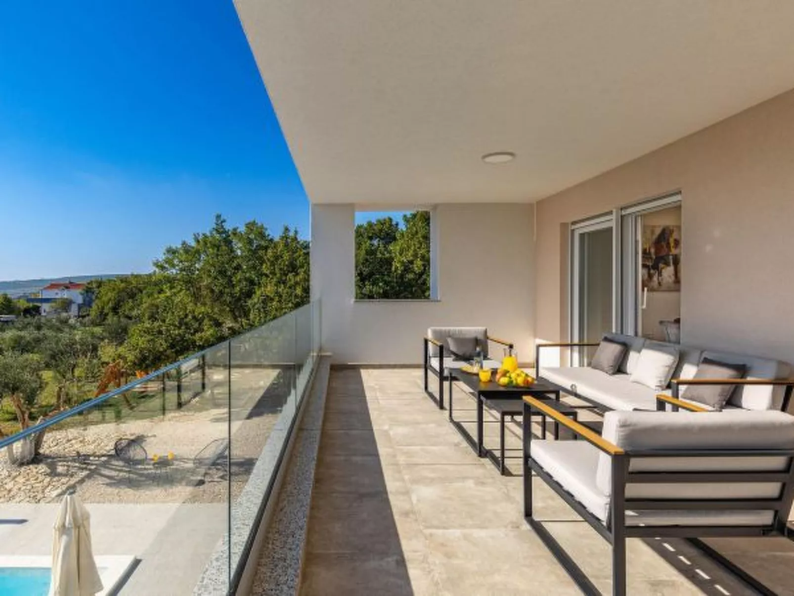 Seaview Villa Deep Green with pool - Image-tags.info