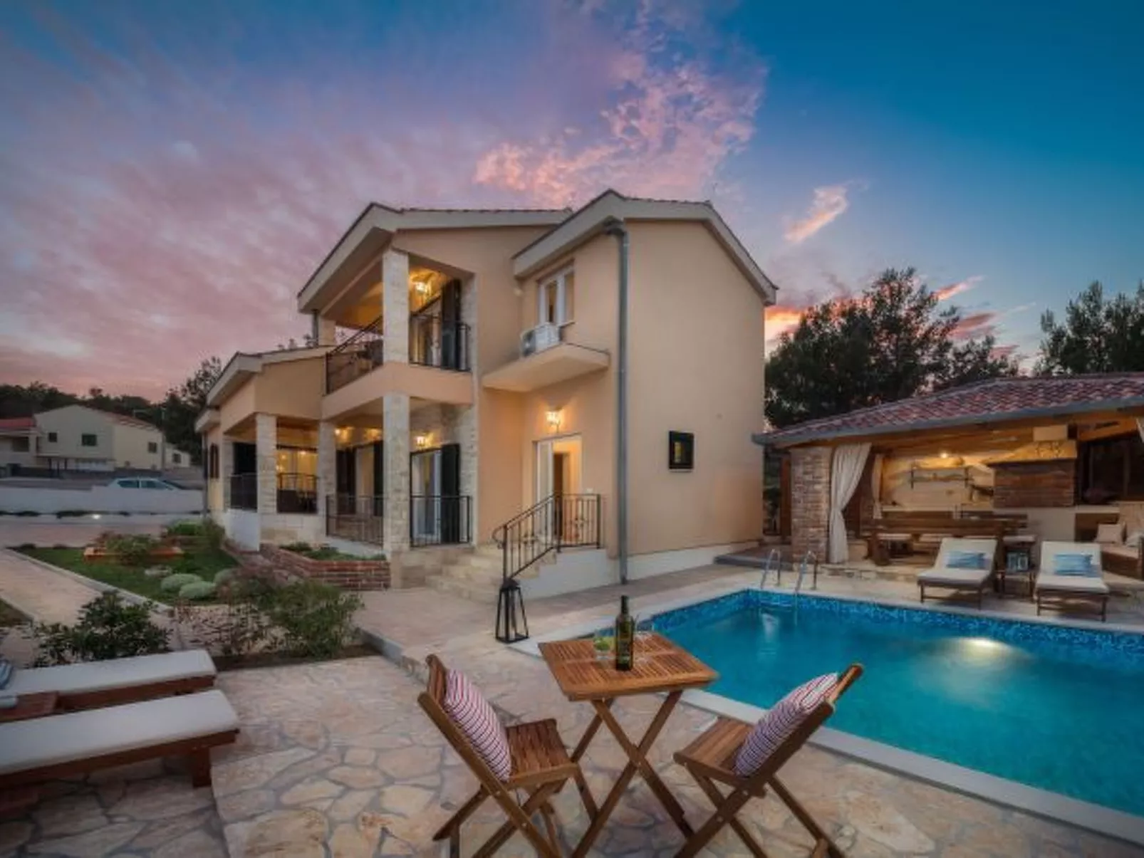 Beachfront villa Noa with heated pool - Image-tags.info