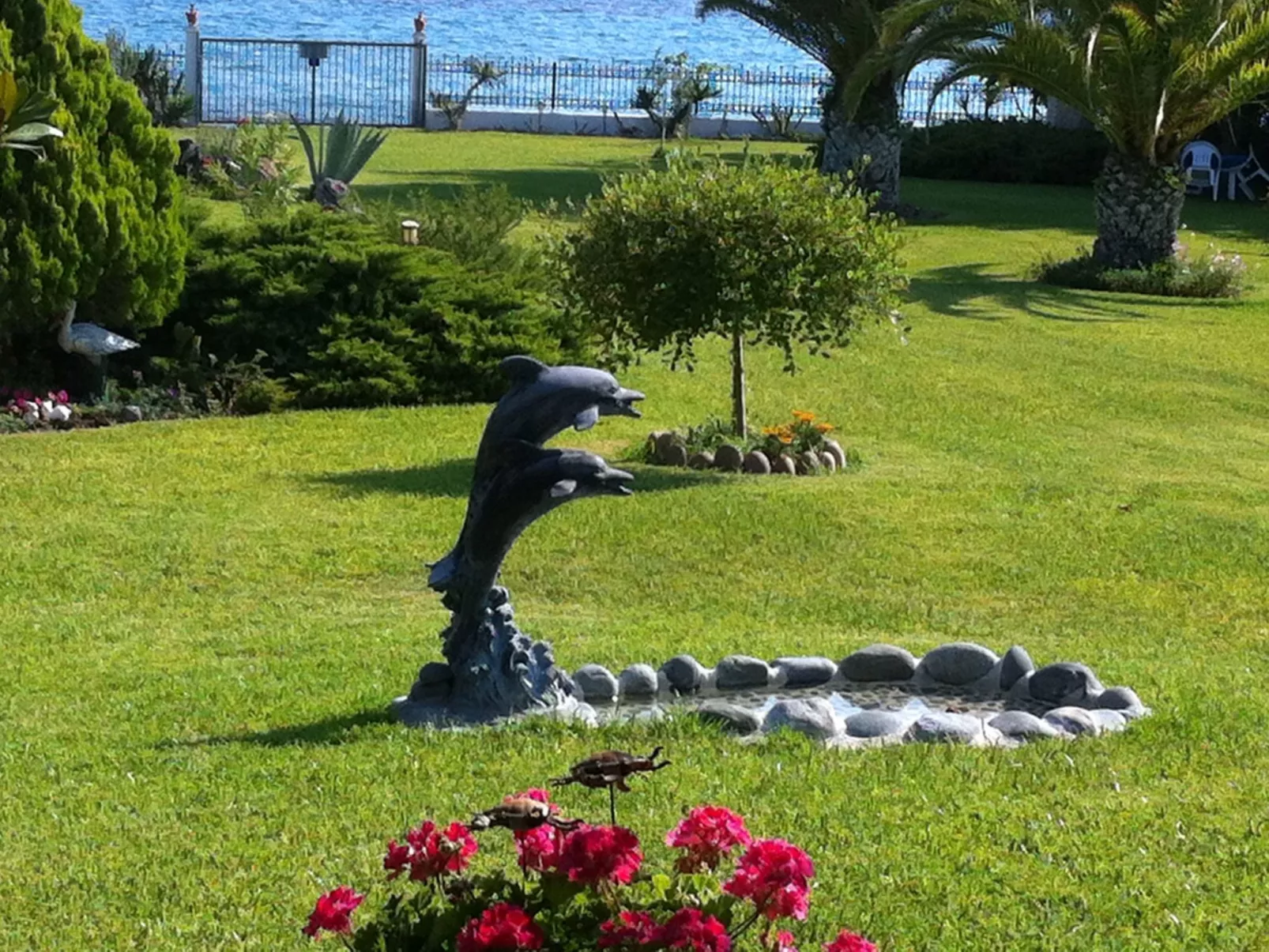 Aus dem Garten direkt an den Strand - Draußen