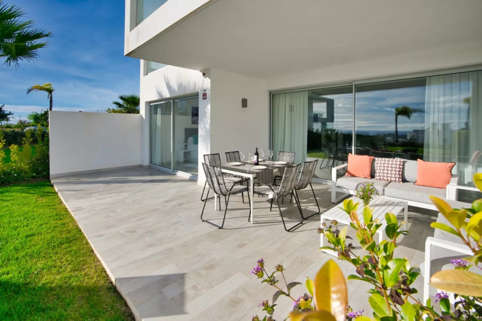 Elegant 2-Bed Apartment | Alcazaba Lagoon (1604) - Terrasse