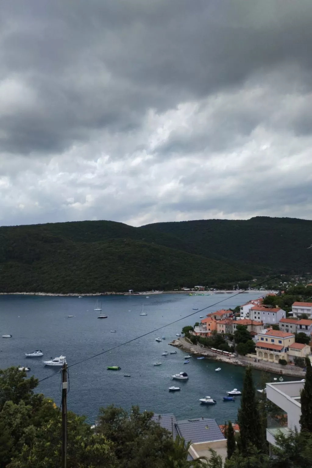 Appartement Bruna mit Terrasse und Meerblick - Draußen