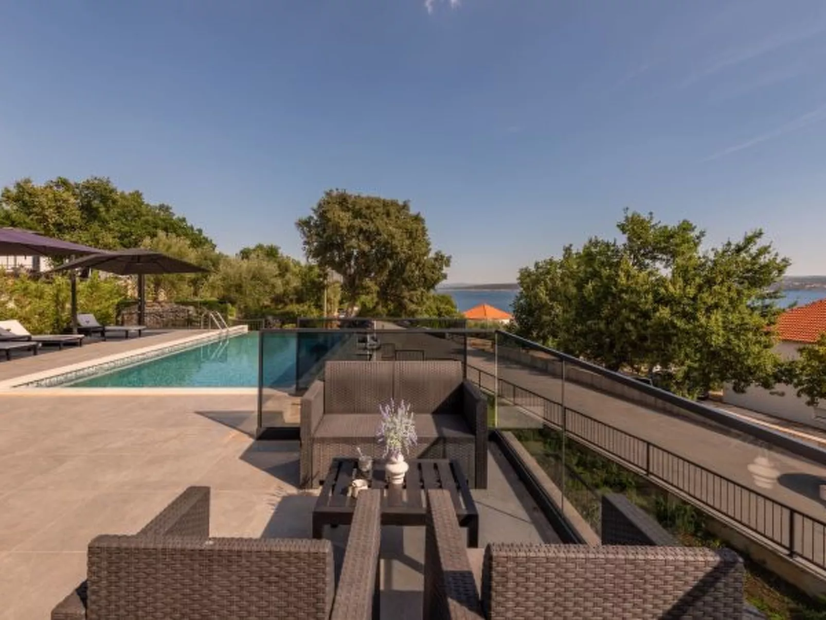 Seaview Villa A`More with heated pool - Image-tags.info