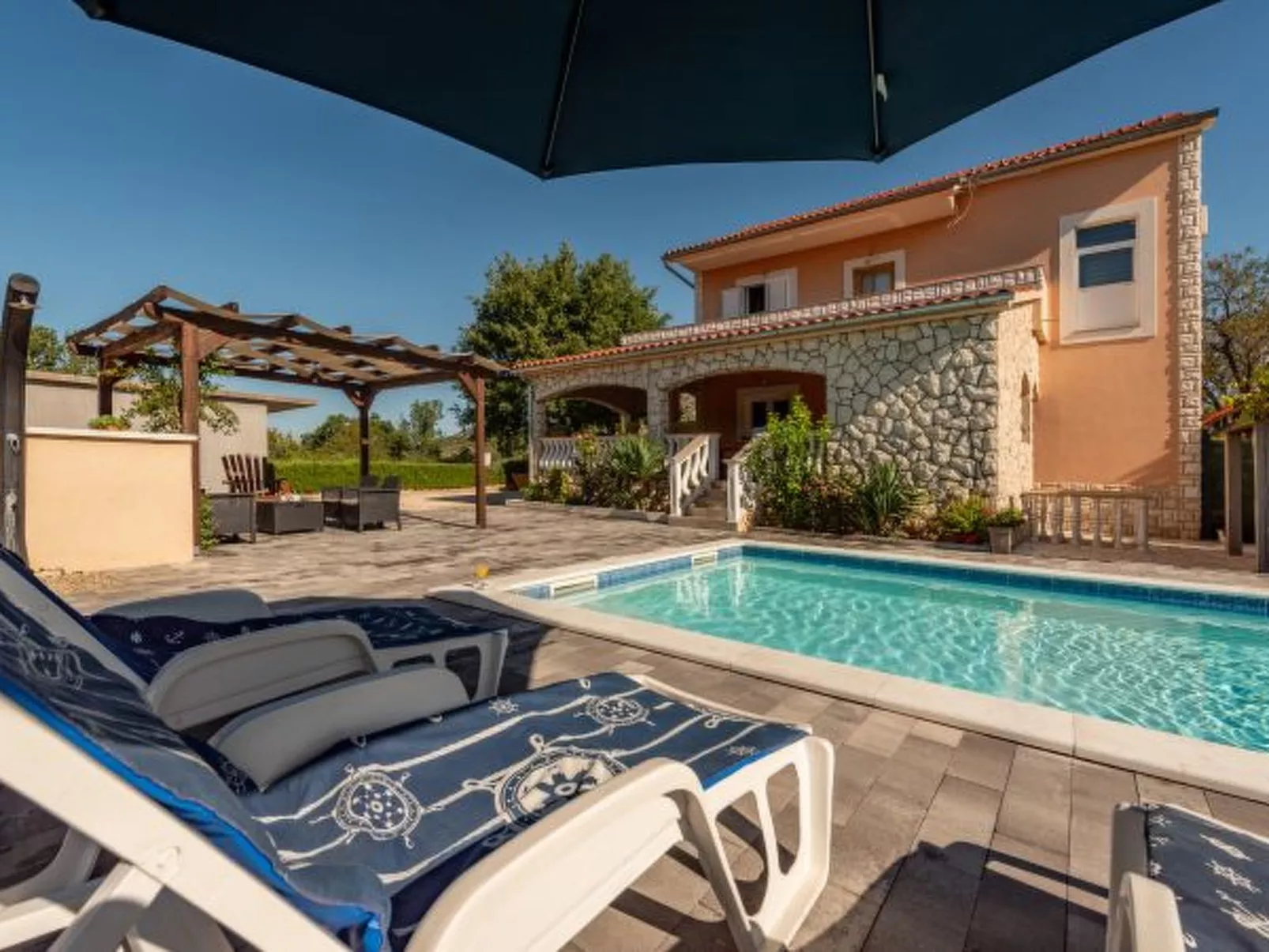 Holiday House Laetitia with pool - Image-tags.info