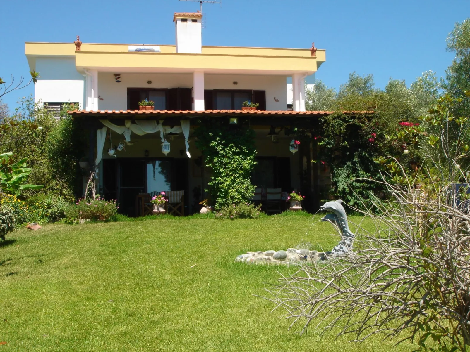 Aus dem Garten direkt an den Strand - Draußen