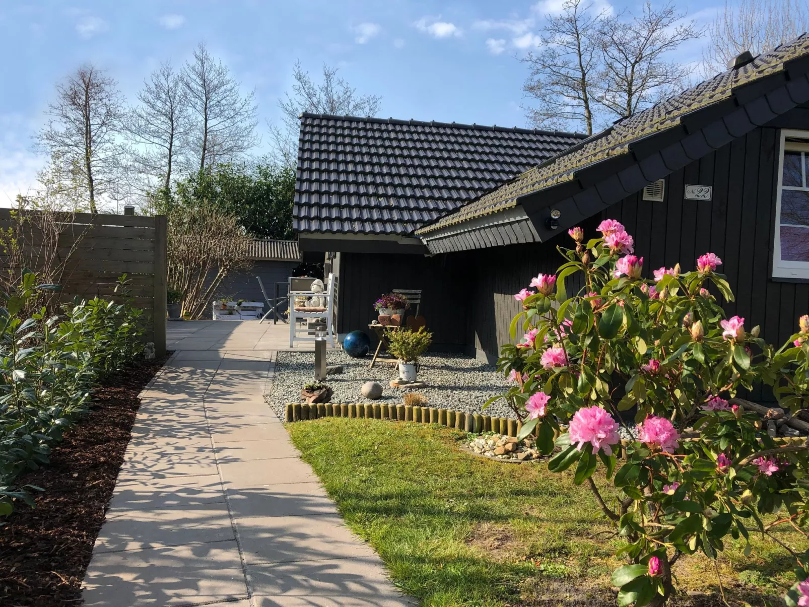 Ferienhaus - Draußen