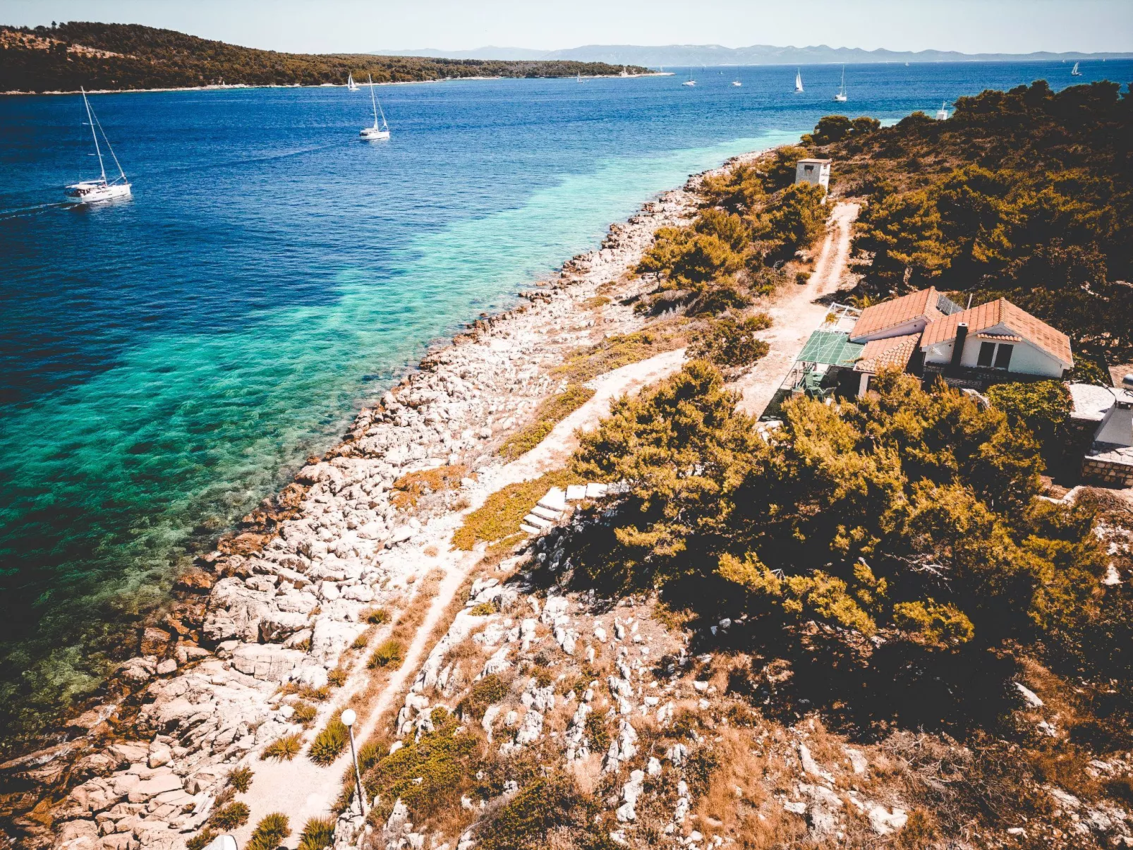 Haus am Meer Šolta - Draußen