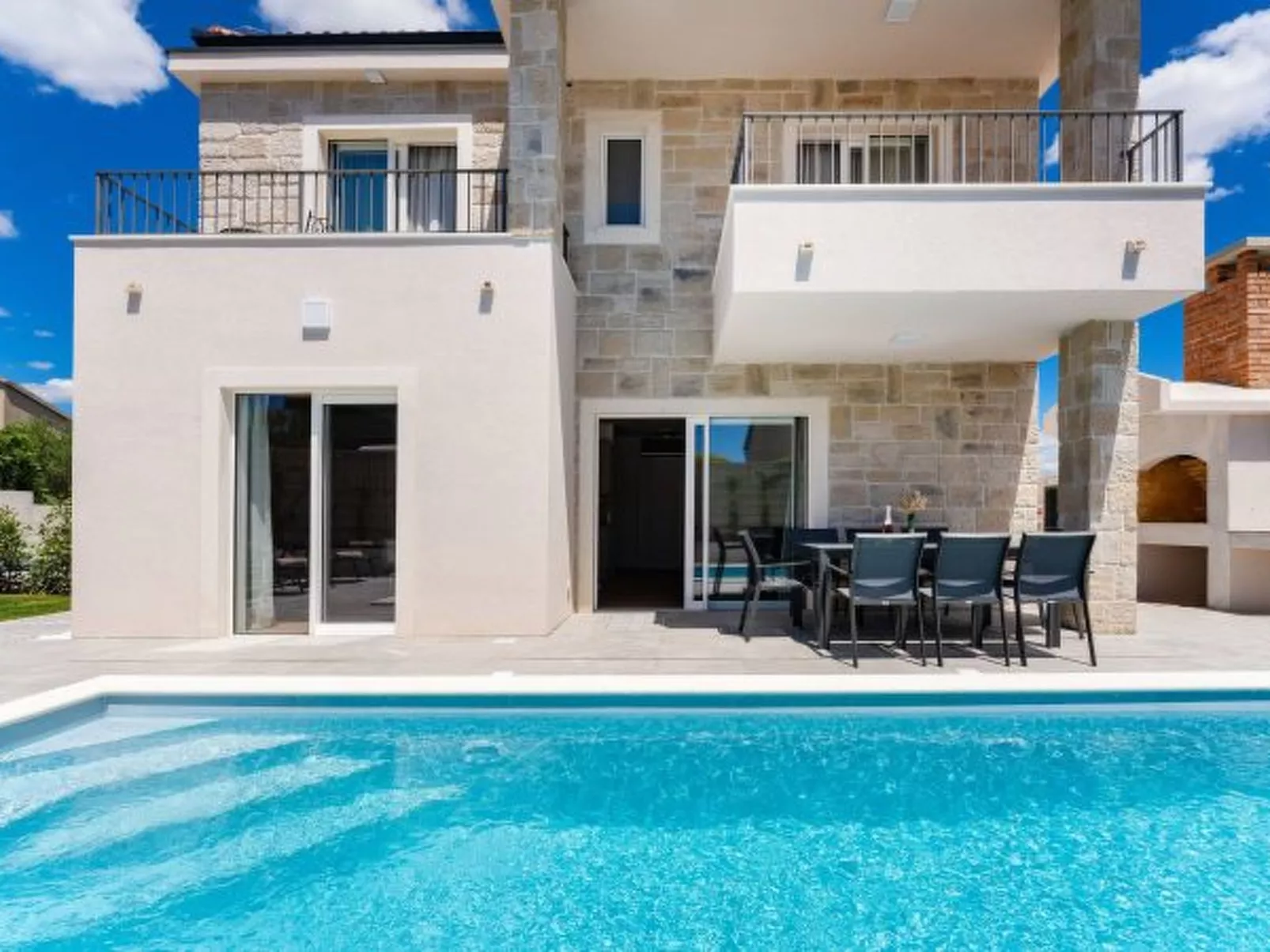 Villa Casa Coral With pool - Draußen