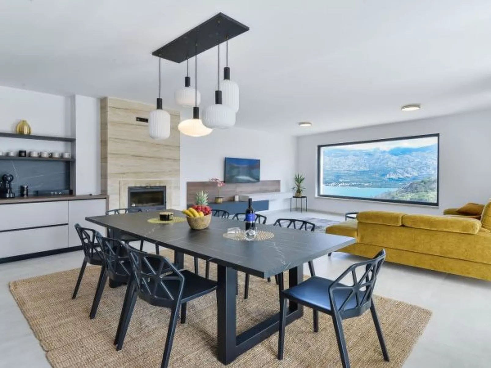 Villa Zariva with pool and panoramic mountain and - Image-tags.info