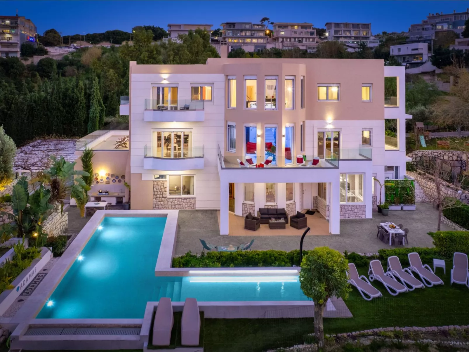 "Adamas Villa Rhodos" - Dehors