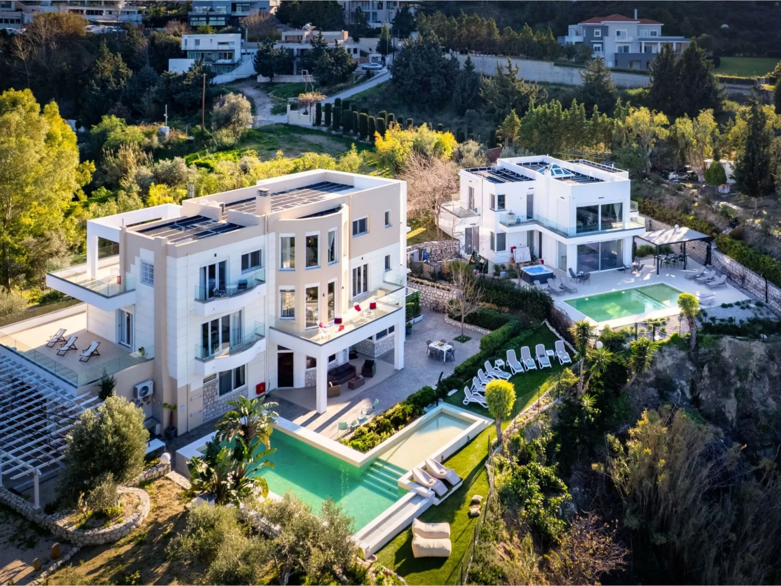 "Adamas Villa Rhodos" - Dehors