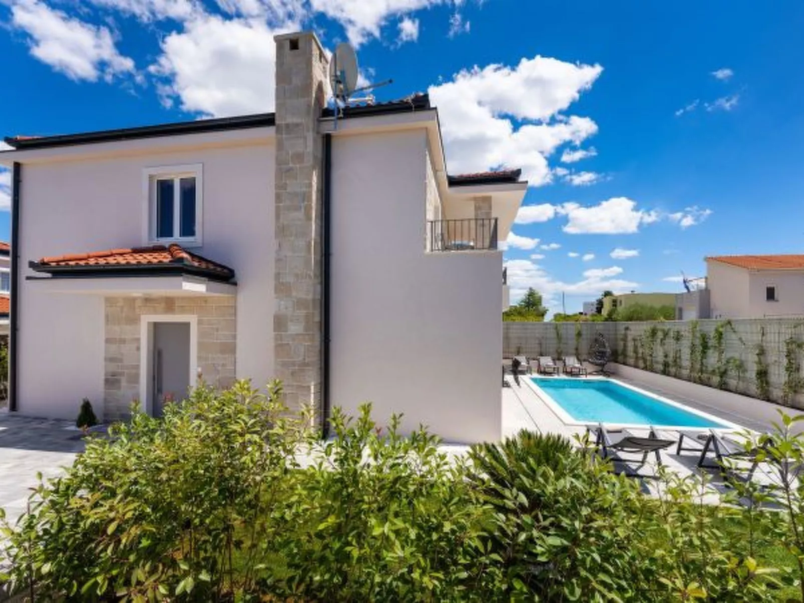 Villa Casa Coral With pool - Draußen