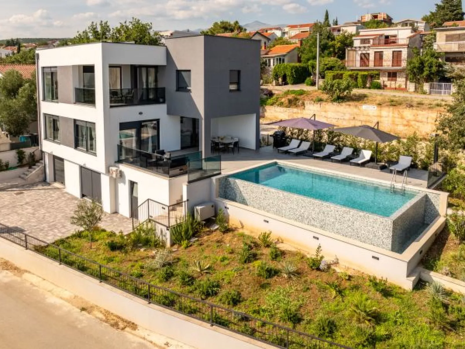 Seaview Villa A`More with heated pool - Image-tags.info