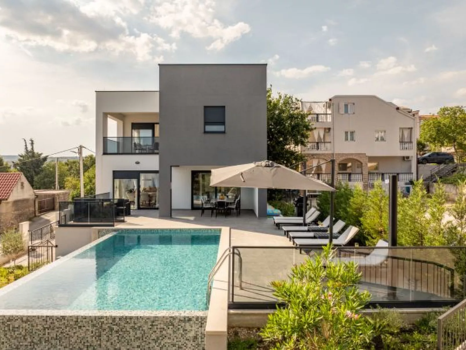 Seaview Villa A`More with heated pool - Image-tags.info