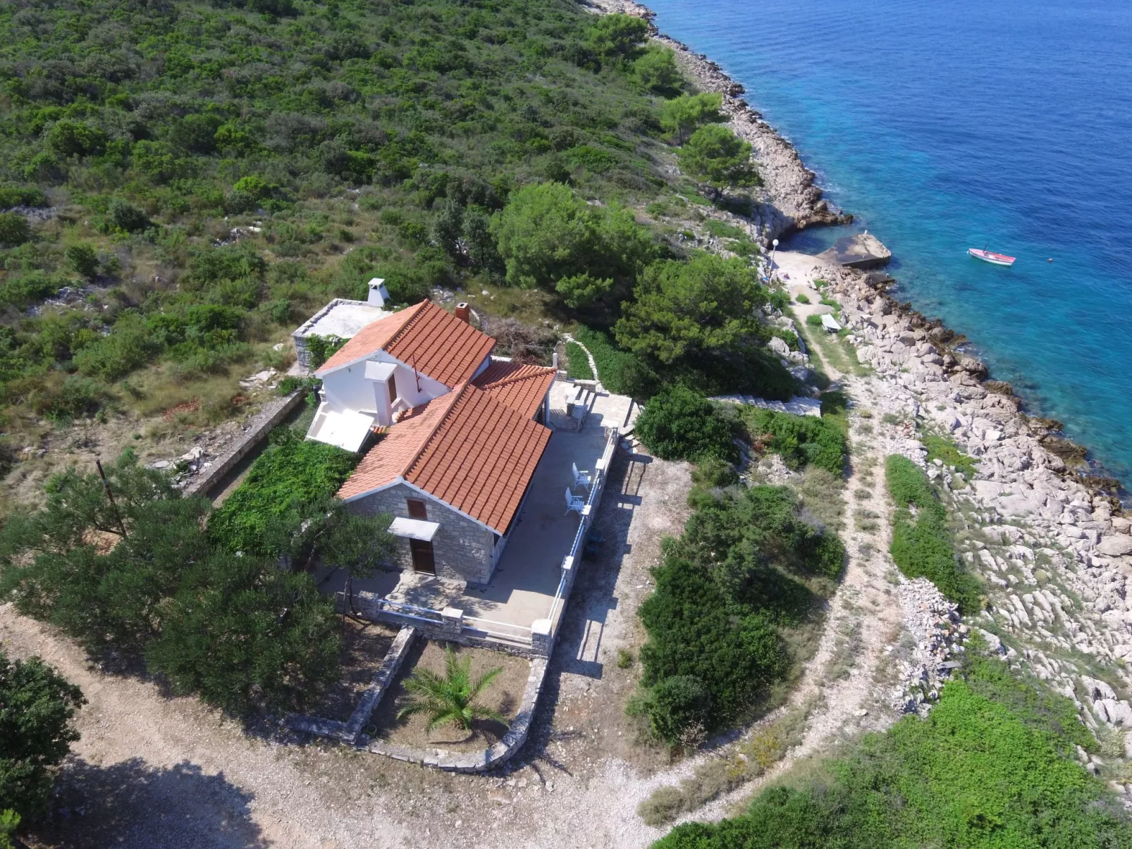 Haus am Meer Šolta - Draußen