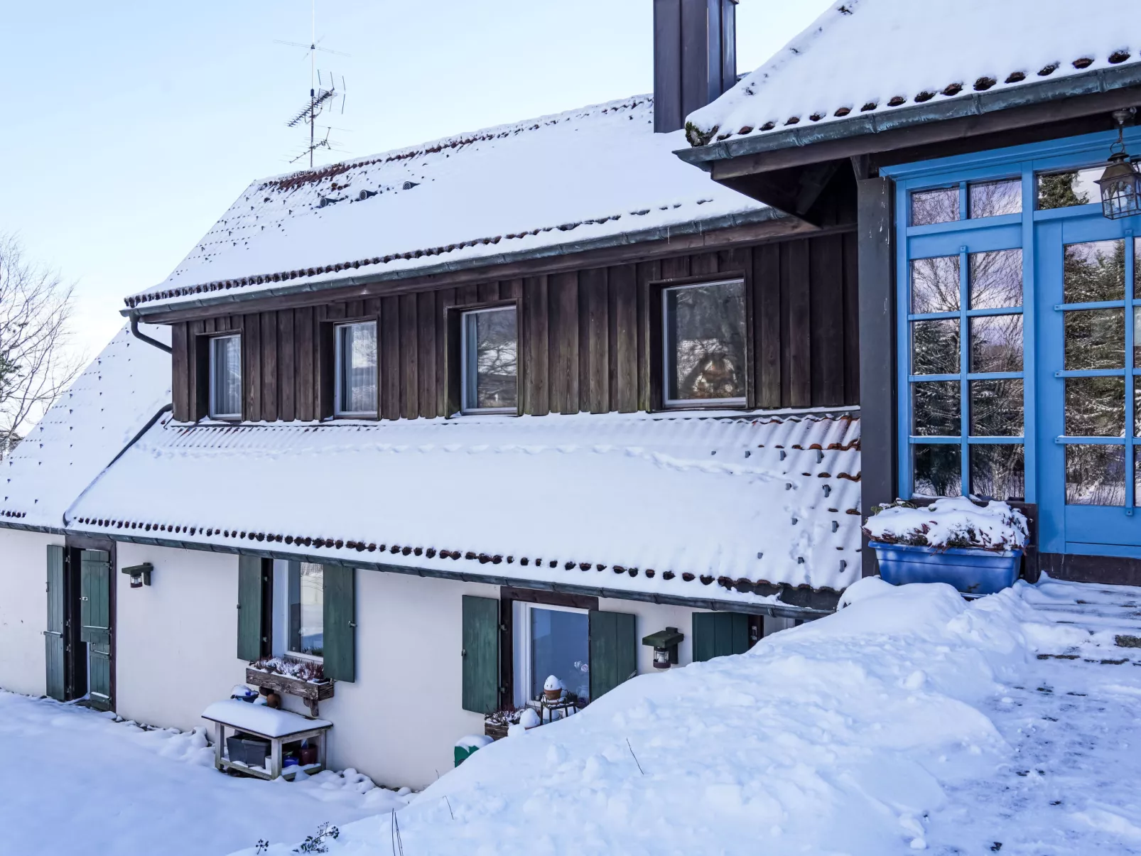 Schwarzwaldhof mit Pool & Sauna - Draußen