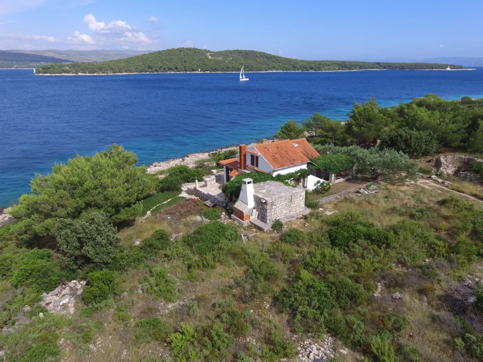 Haus am Meer Šolta - Draußen