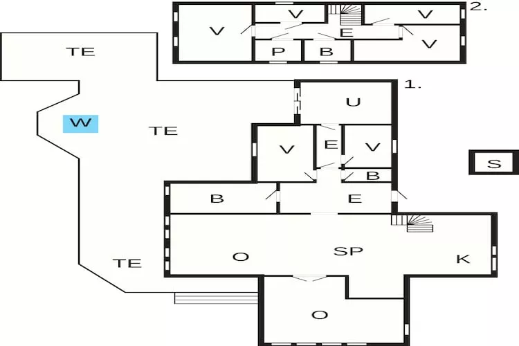 Maison de vacances pour 14 a Meisingset - Plan