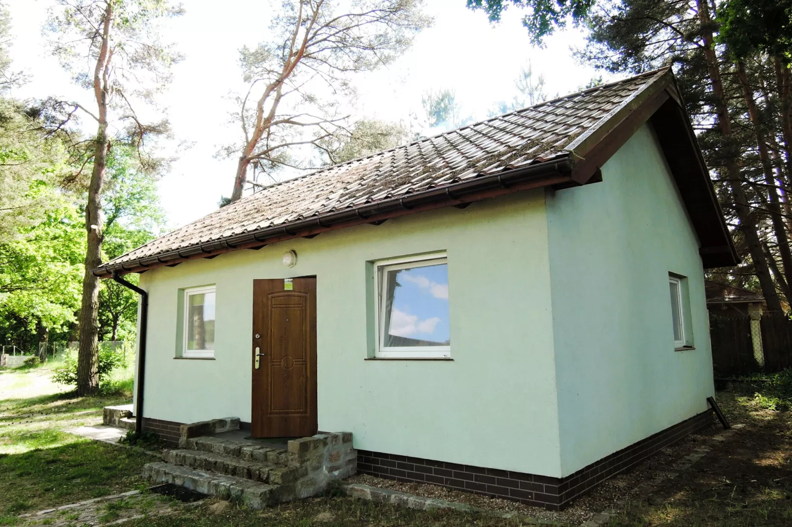 Holiday complex in Jezierzyce by Szczecin at the lake for 4 persons 30 qm Typ B Zielony