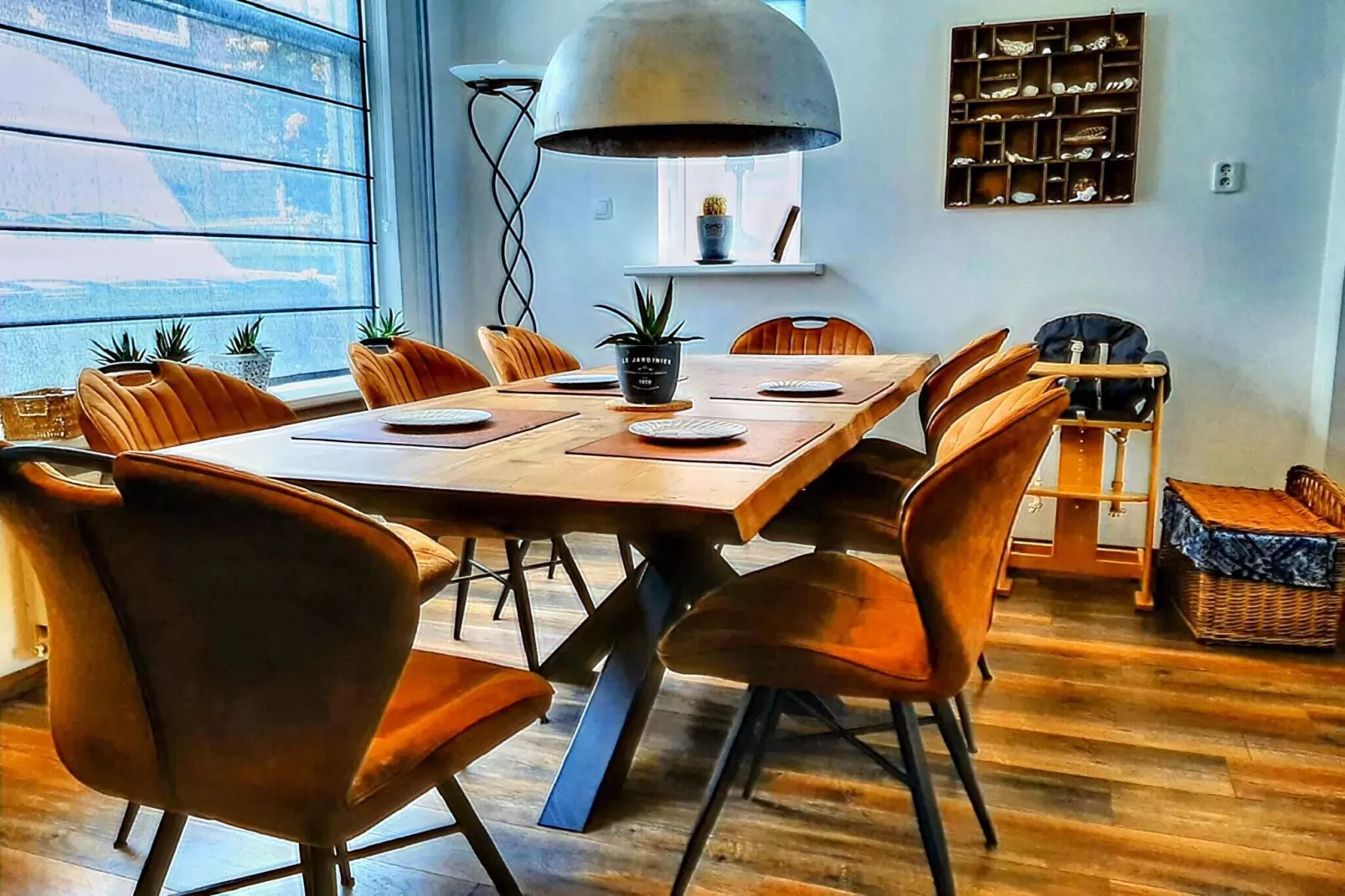 8 persoonshuis "de Rust"-Dining room