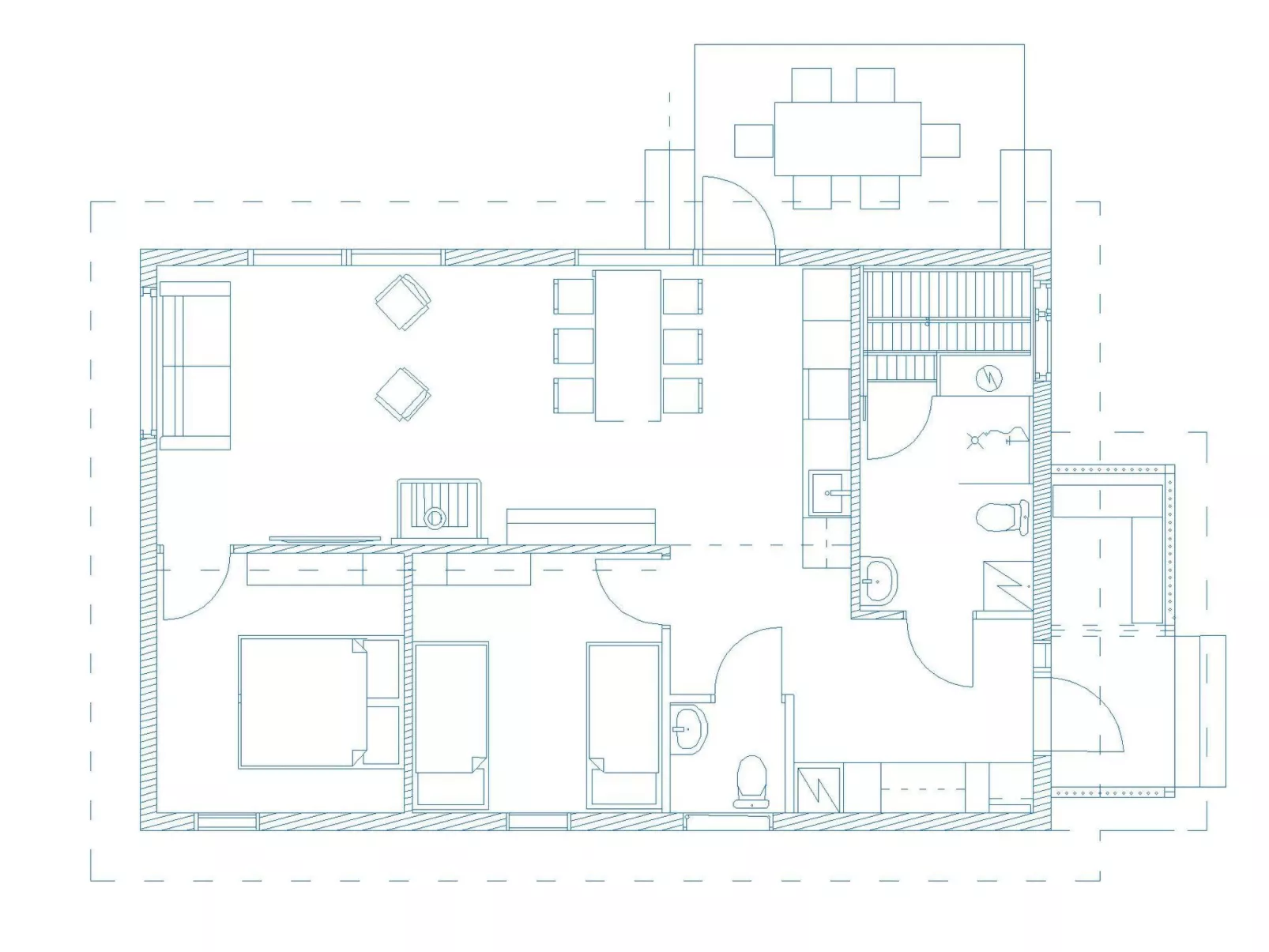 Rukan hukka - Drinnen