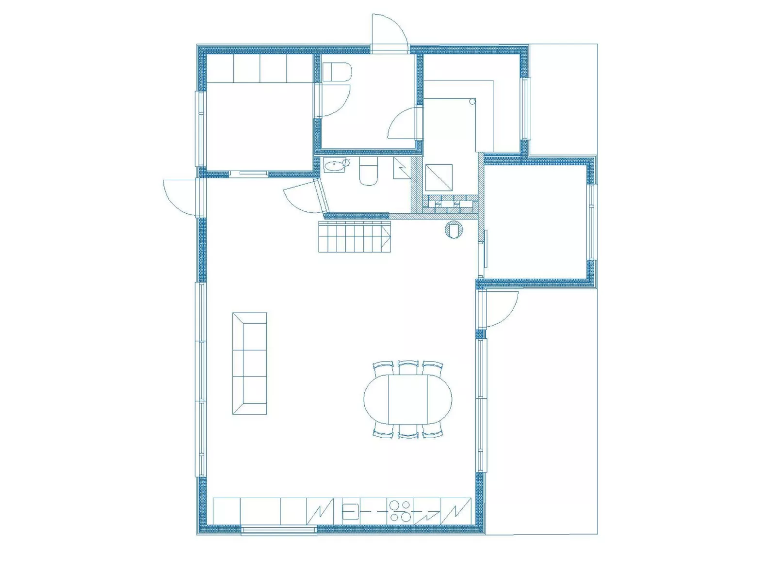 Lumpeenranta - Drinnen