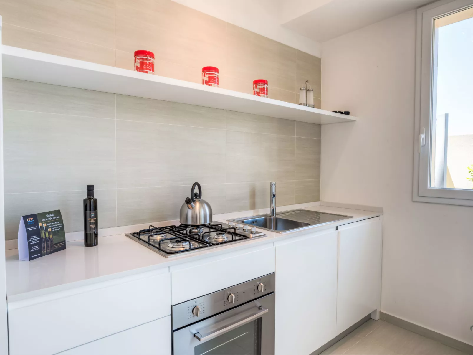 Appartamento con 2 camere al piano terra - Inside