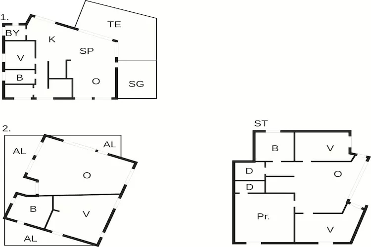 5 Sterne Ferienhaus in Vesterøy - Grundriss