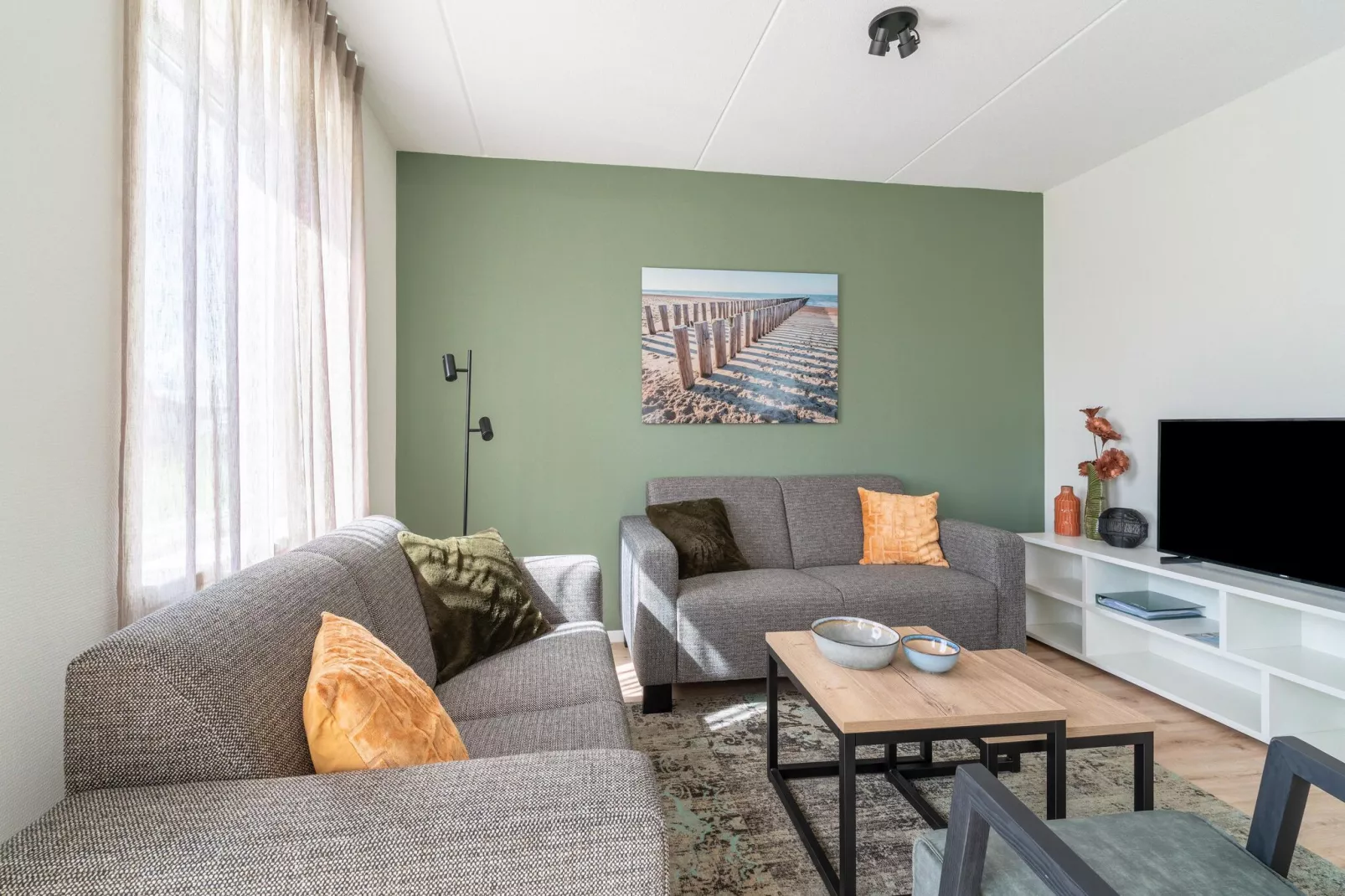 Schollevaer Huis Nr 34-Wohnzimmer