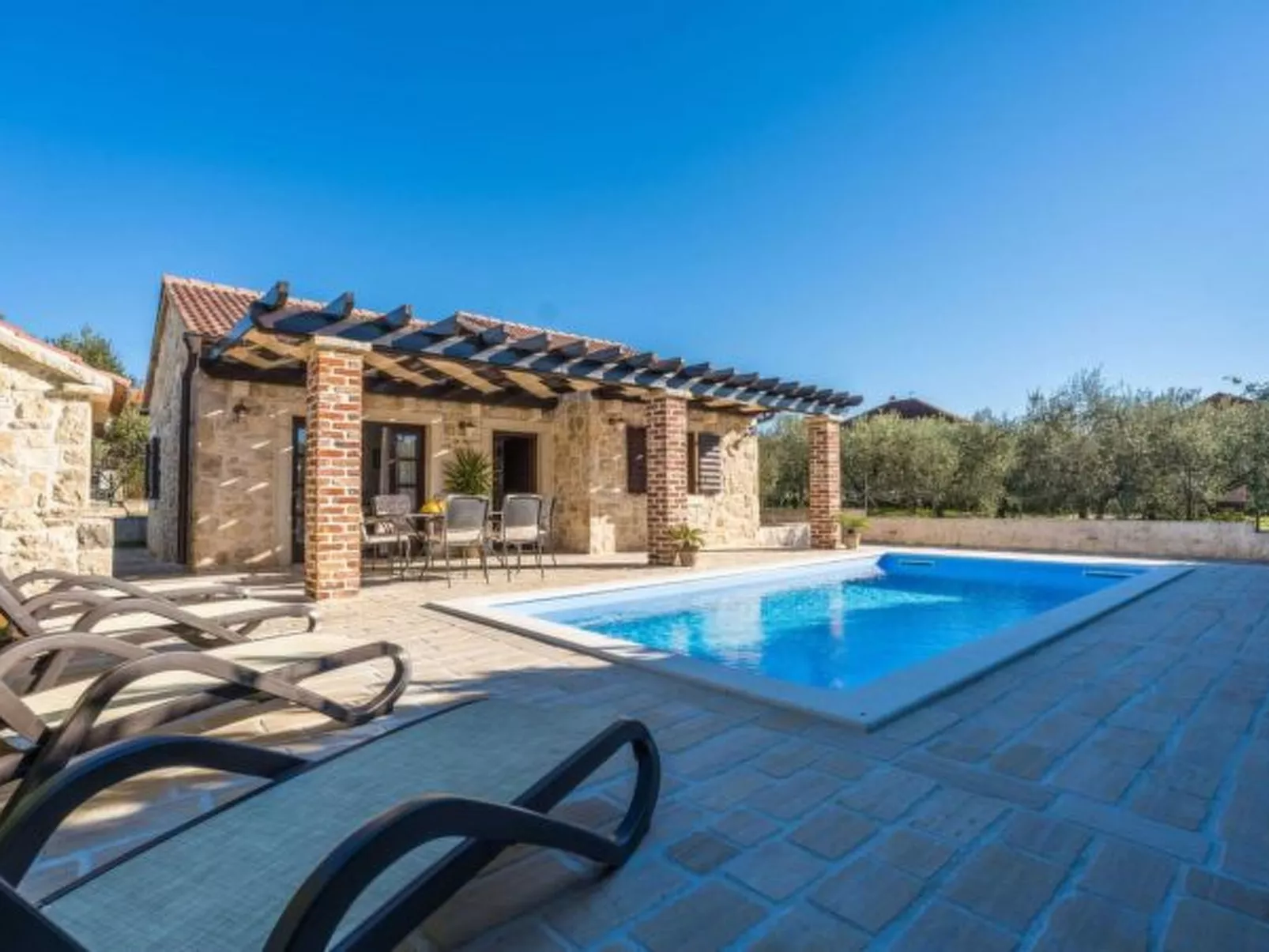 Stone Villa Petit Rustica with heated pool