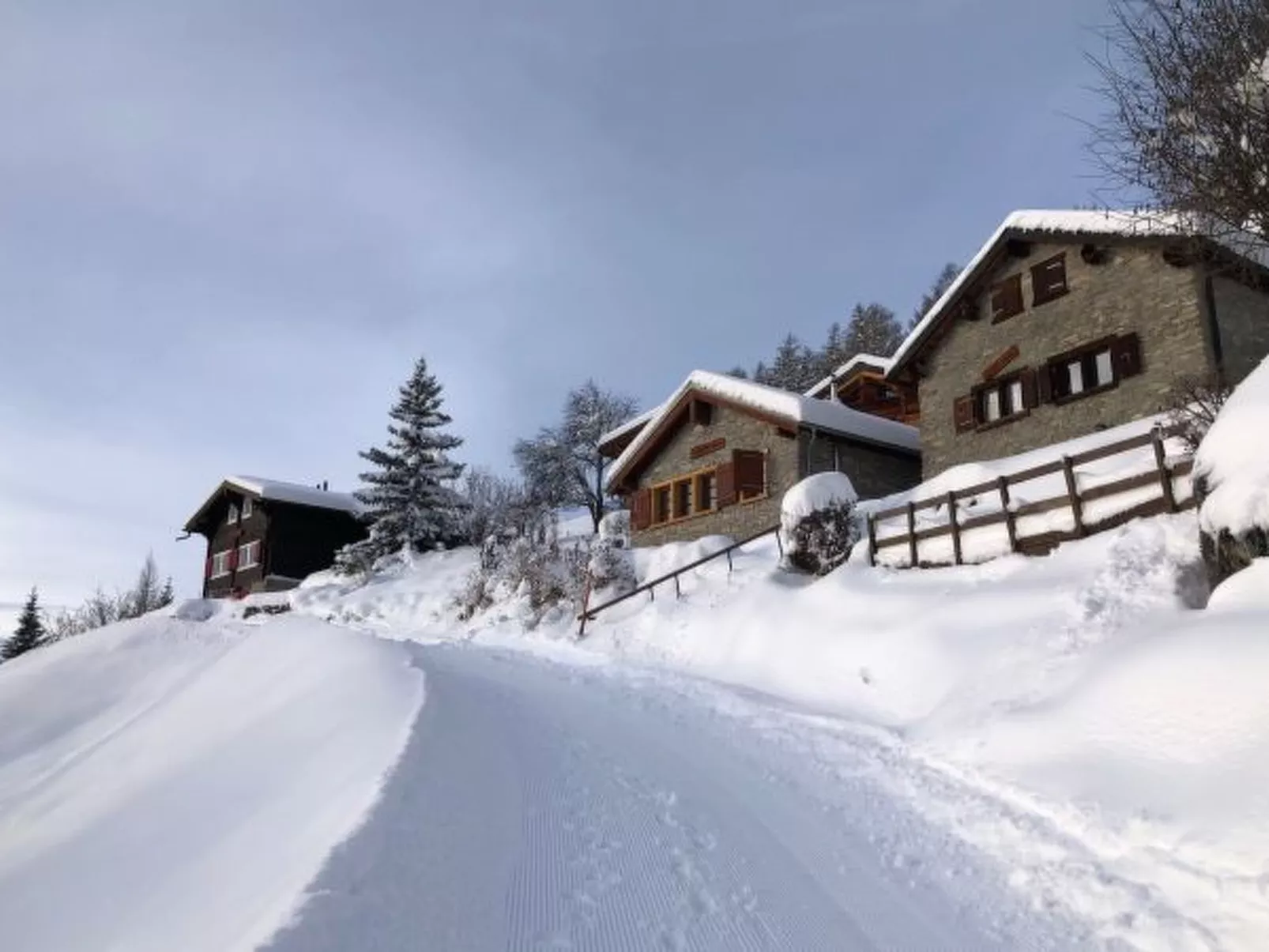 Tiny House facing the Alps - Ski in and out