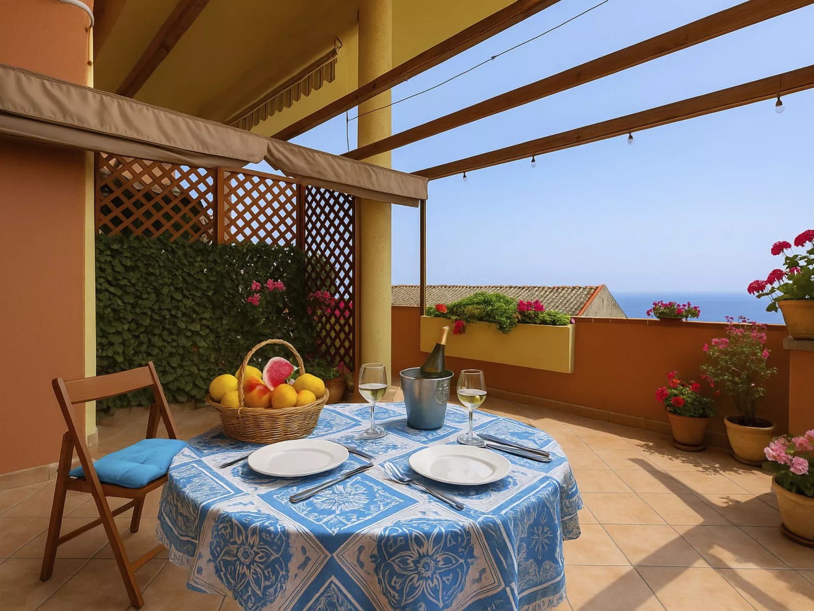 Wohnung Meerblick Porto Flavia