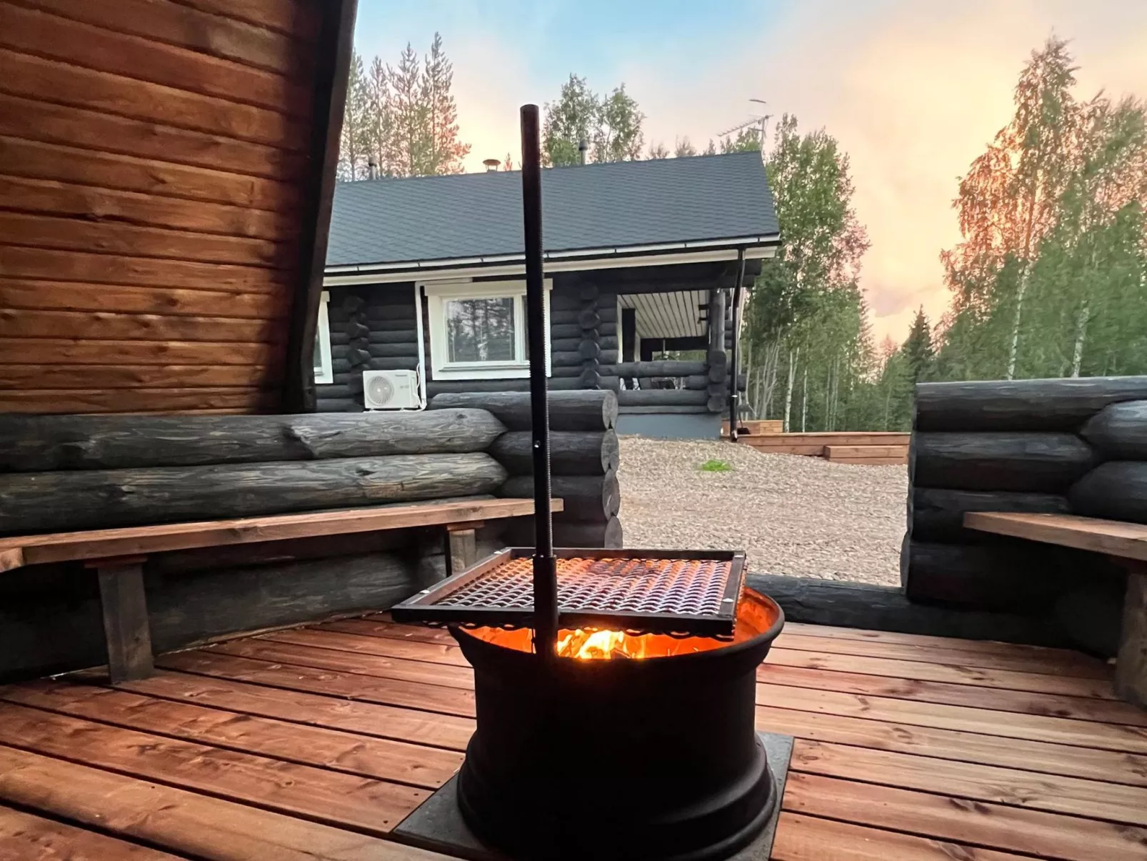 Vaaranpää - Drinnen