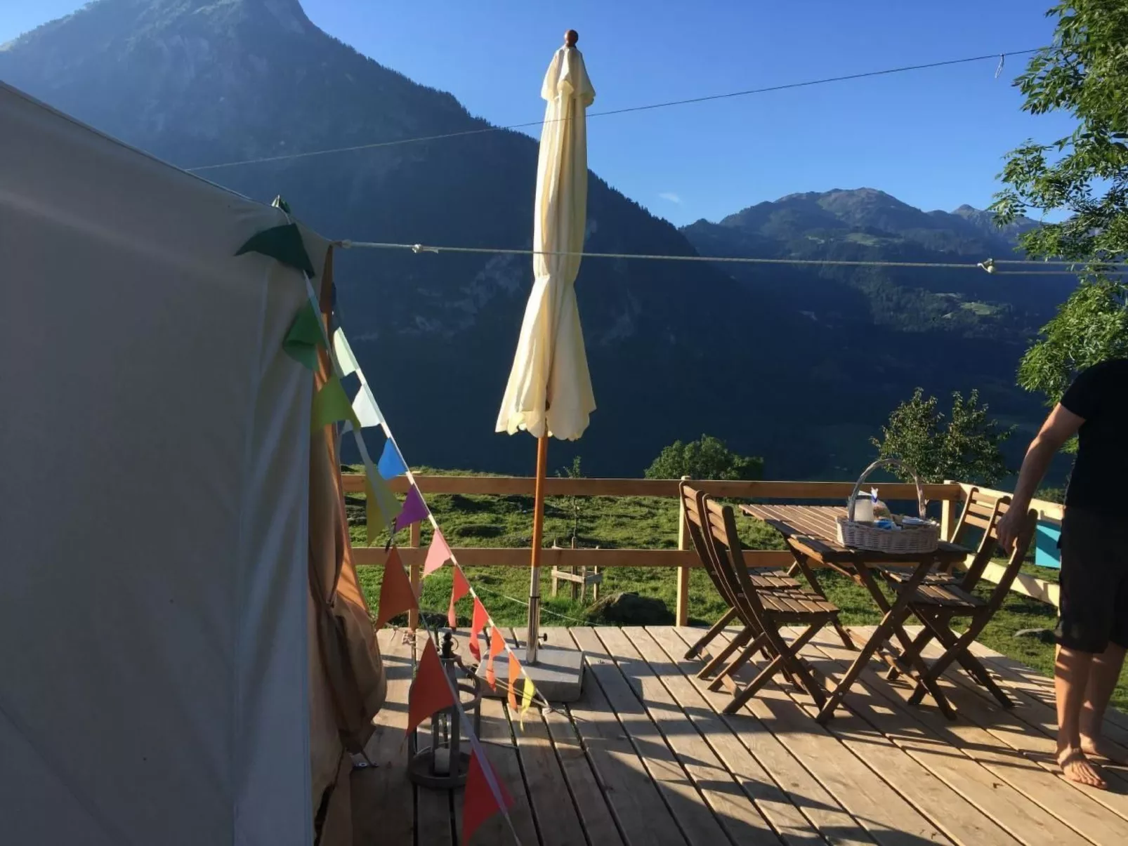 Zeltferien Into the Wäid "Panoramazelt"