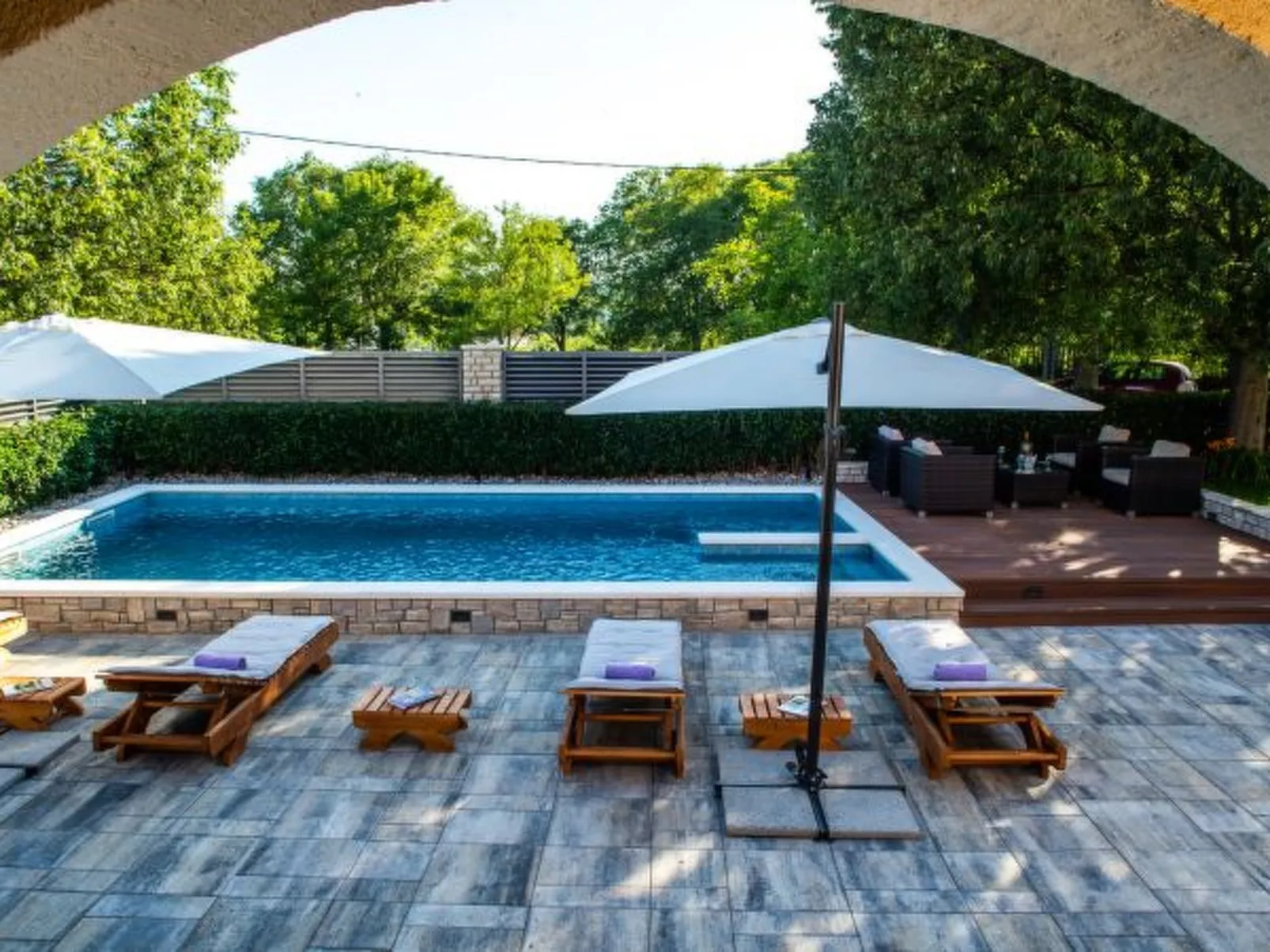 Villa Niko with heated pool