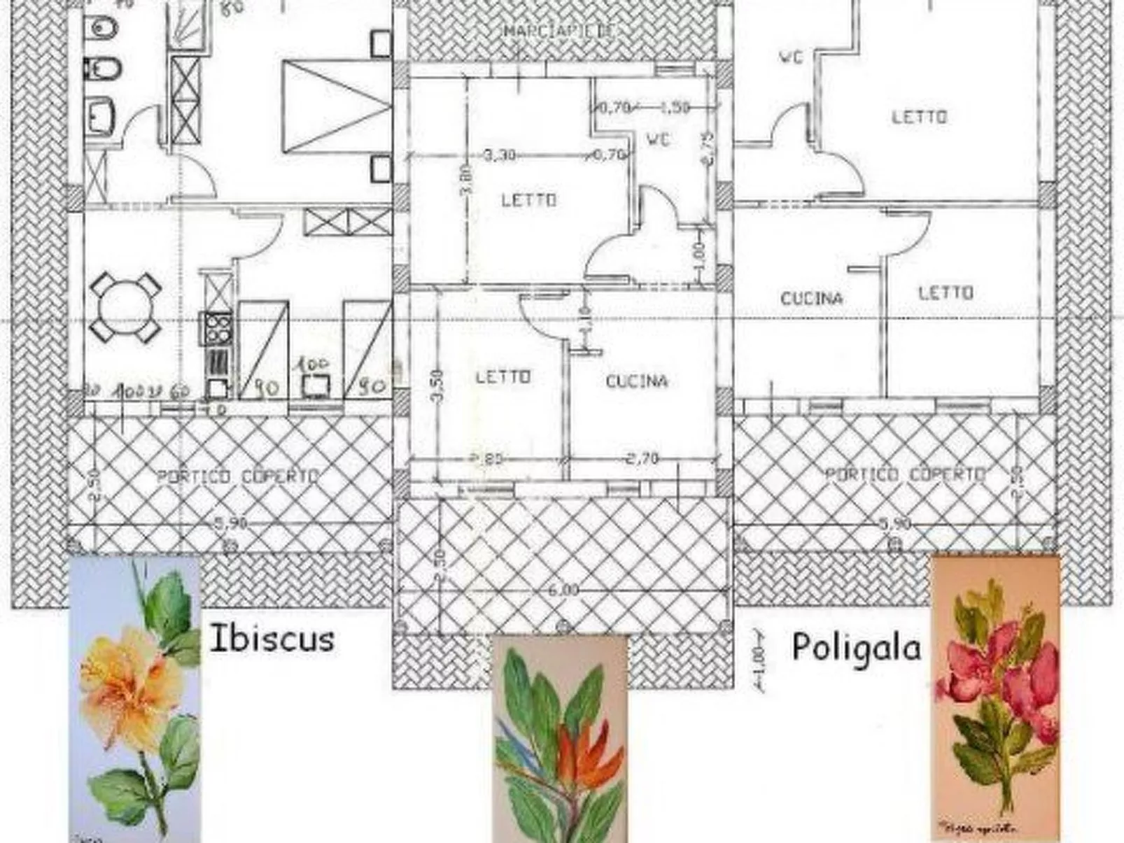 Luxus-Drei-Zimmer-Wohnungen mit großem Garten