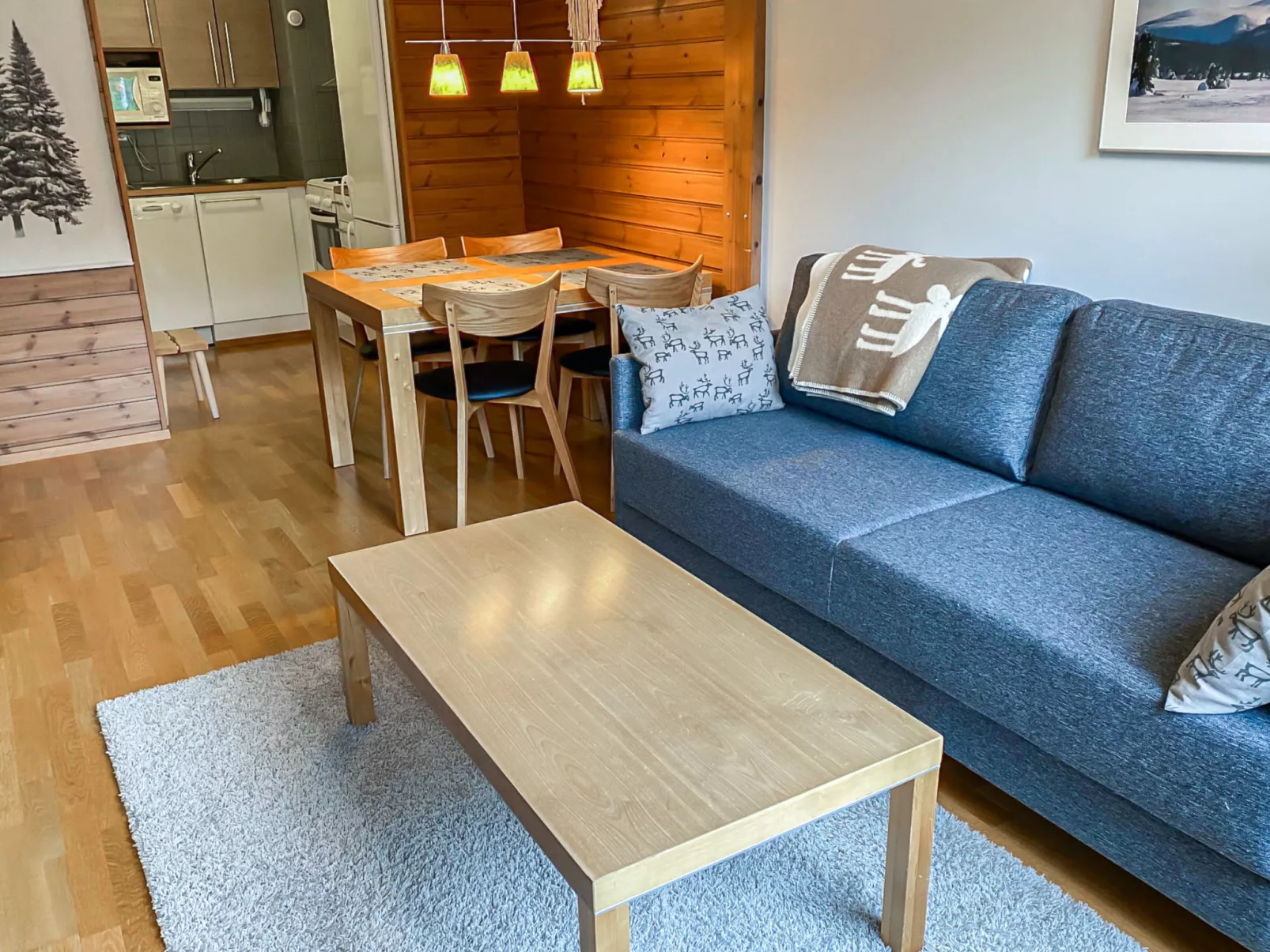 Ylläs chalets a307 - Dedans