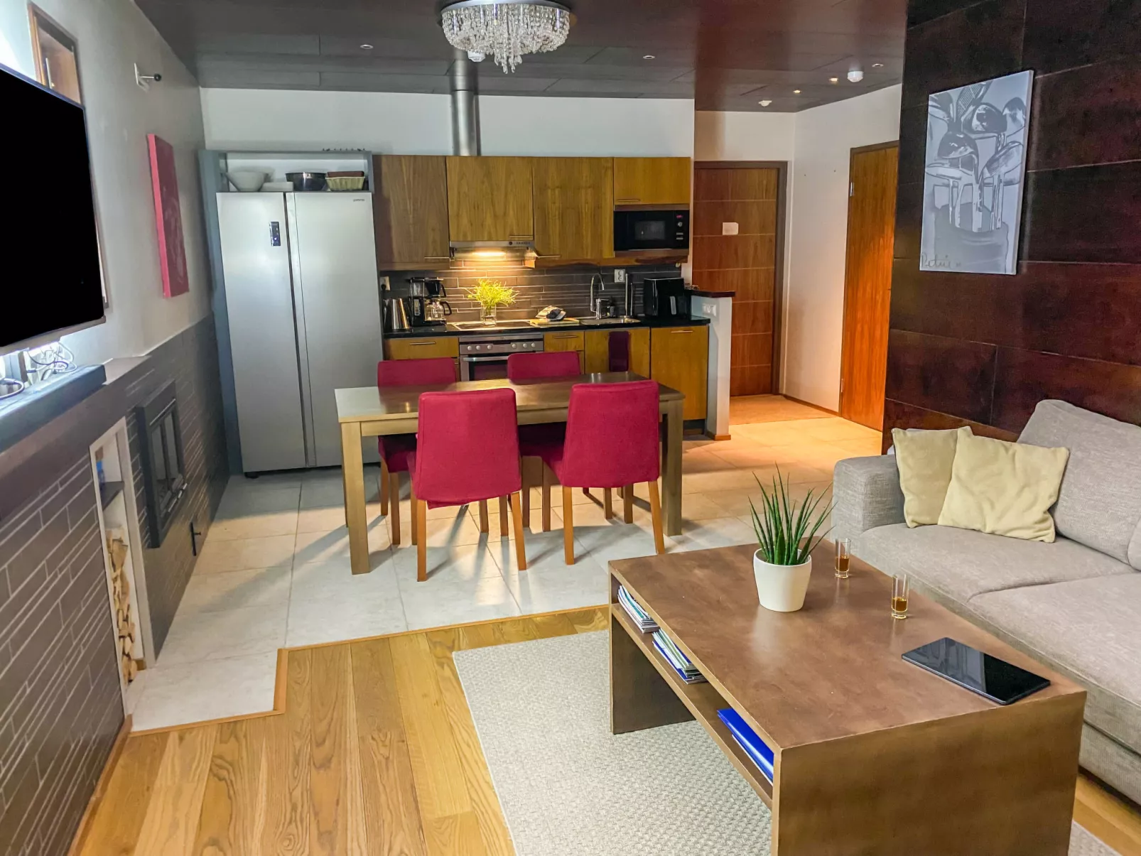 Tahko spa junior suite orange b6 - Dedans