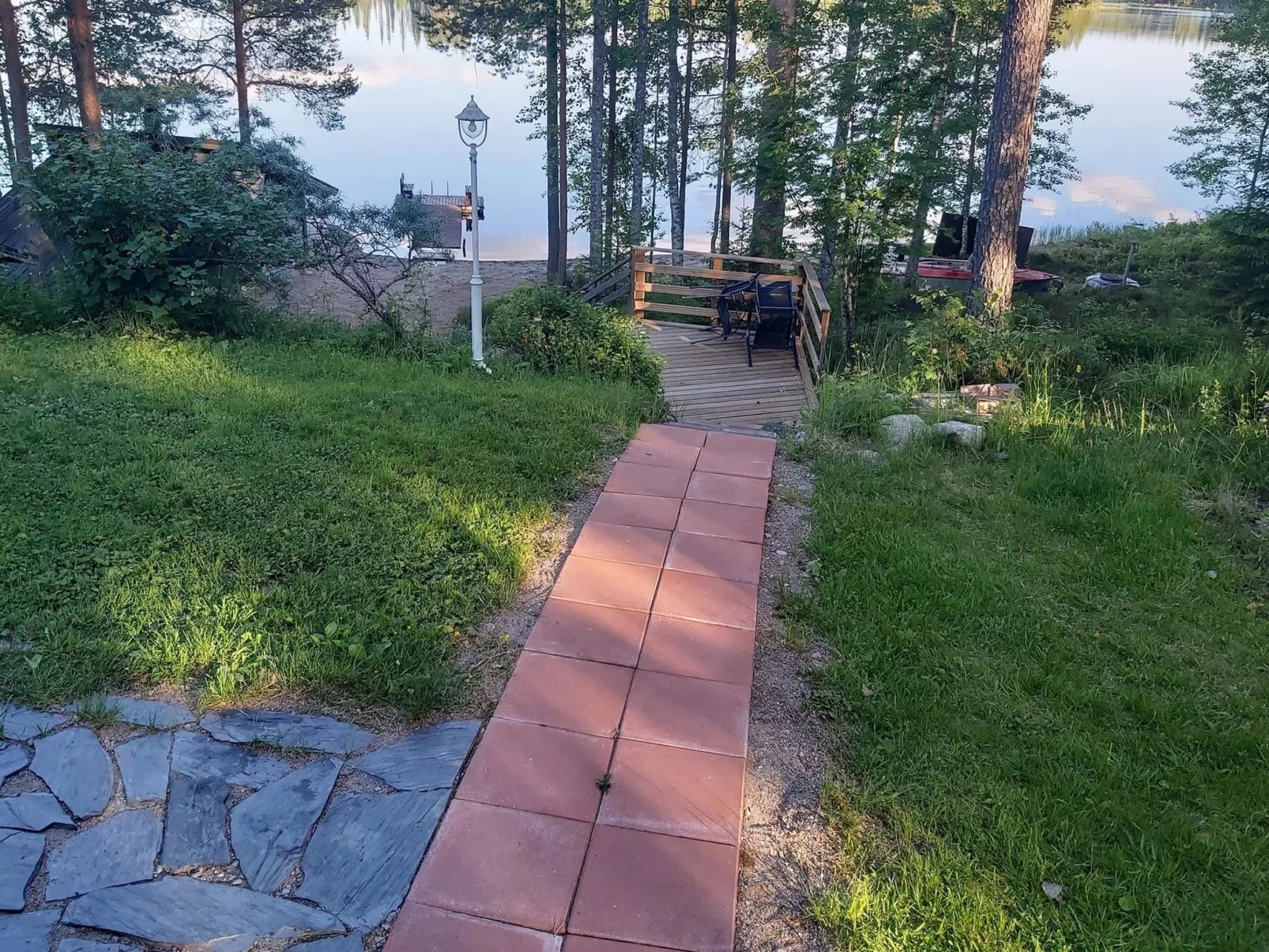 Kokkoranta - Drinnen