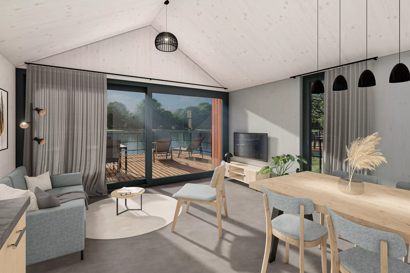 Vakantiepark Klein Vink 24-Living room