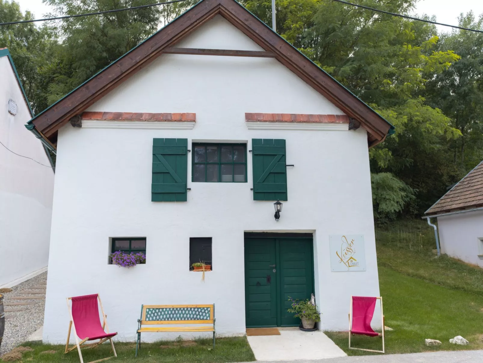 Weinfass-Suite für 4 Personen in Grub an der Mar