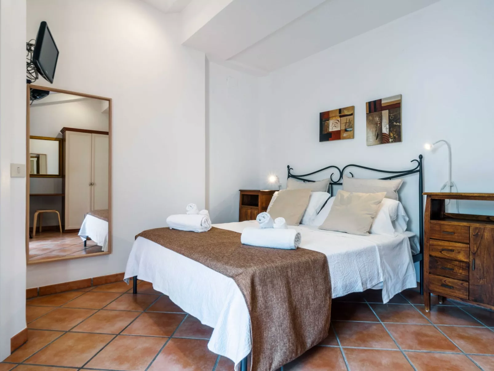 Gästezimmer der Villa Mirella