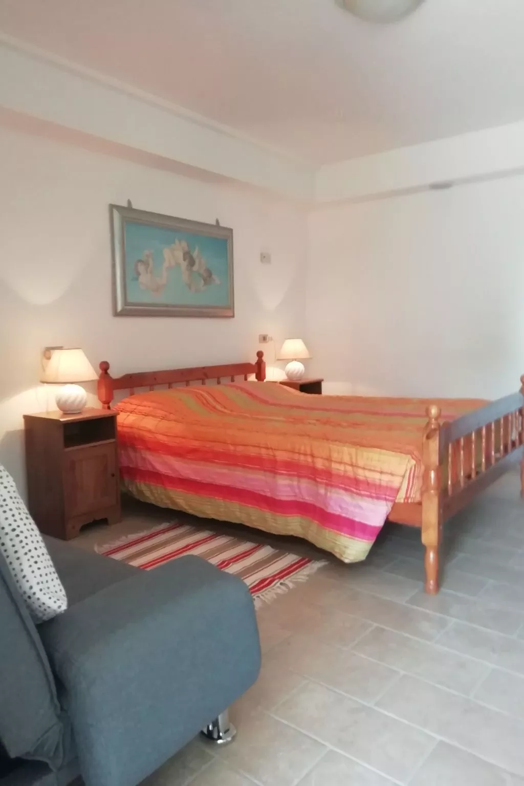 Gartenzimmer mit Alkoven